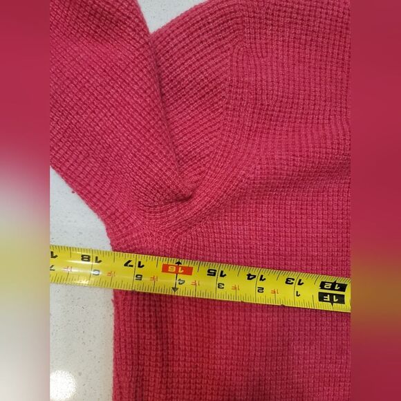 ANN MASHBURN 100% CASHMERE PINK SWEATER Xs - Picture 5 of 5